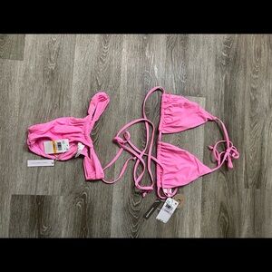 brand new pink bikini from Everything but Water 🩷